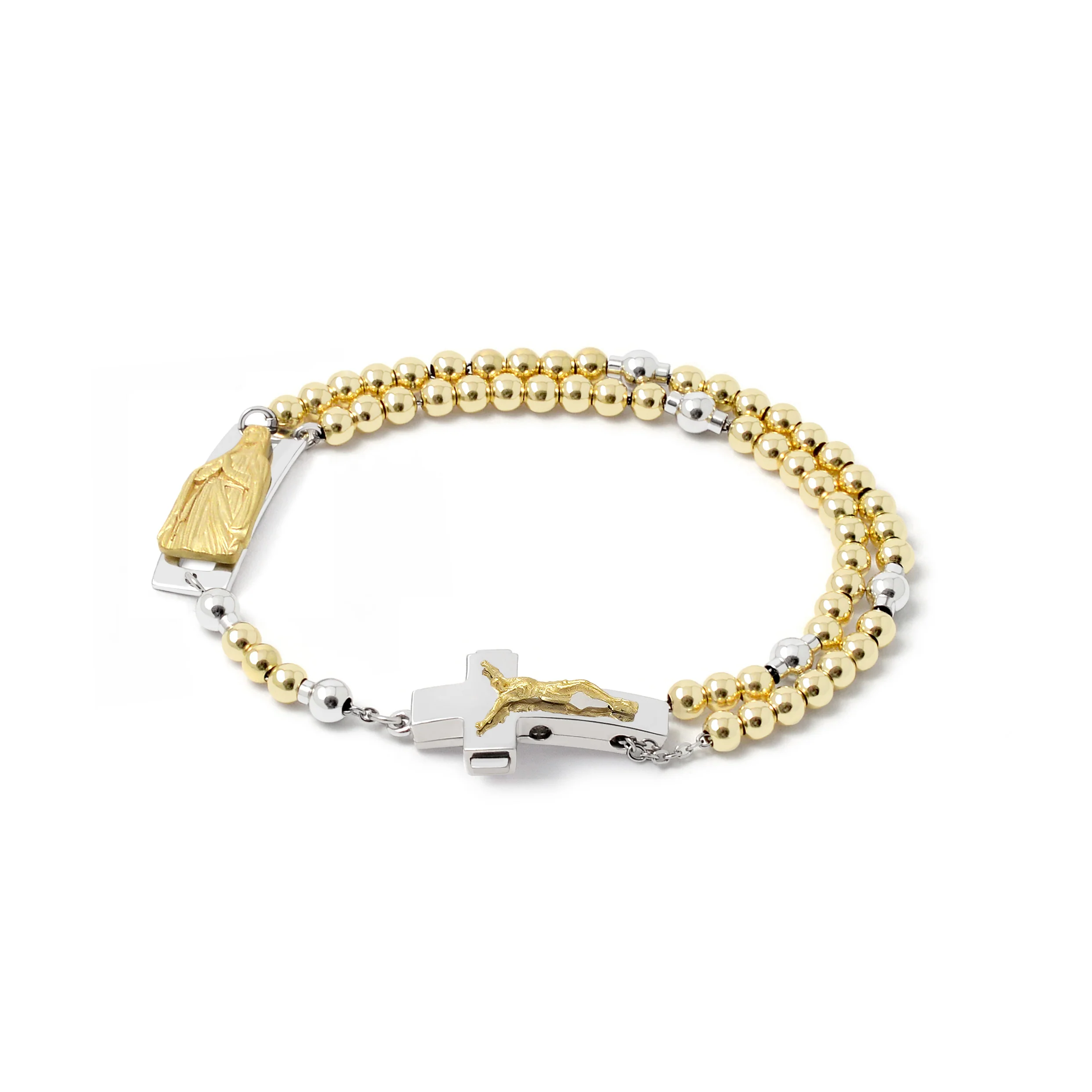 DEVOTIONAL ROSALET® - ROUND GOLD BEADS - Image 11