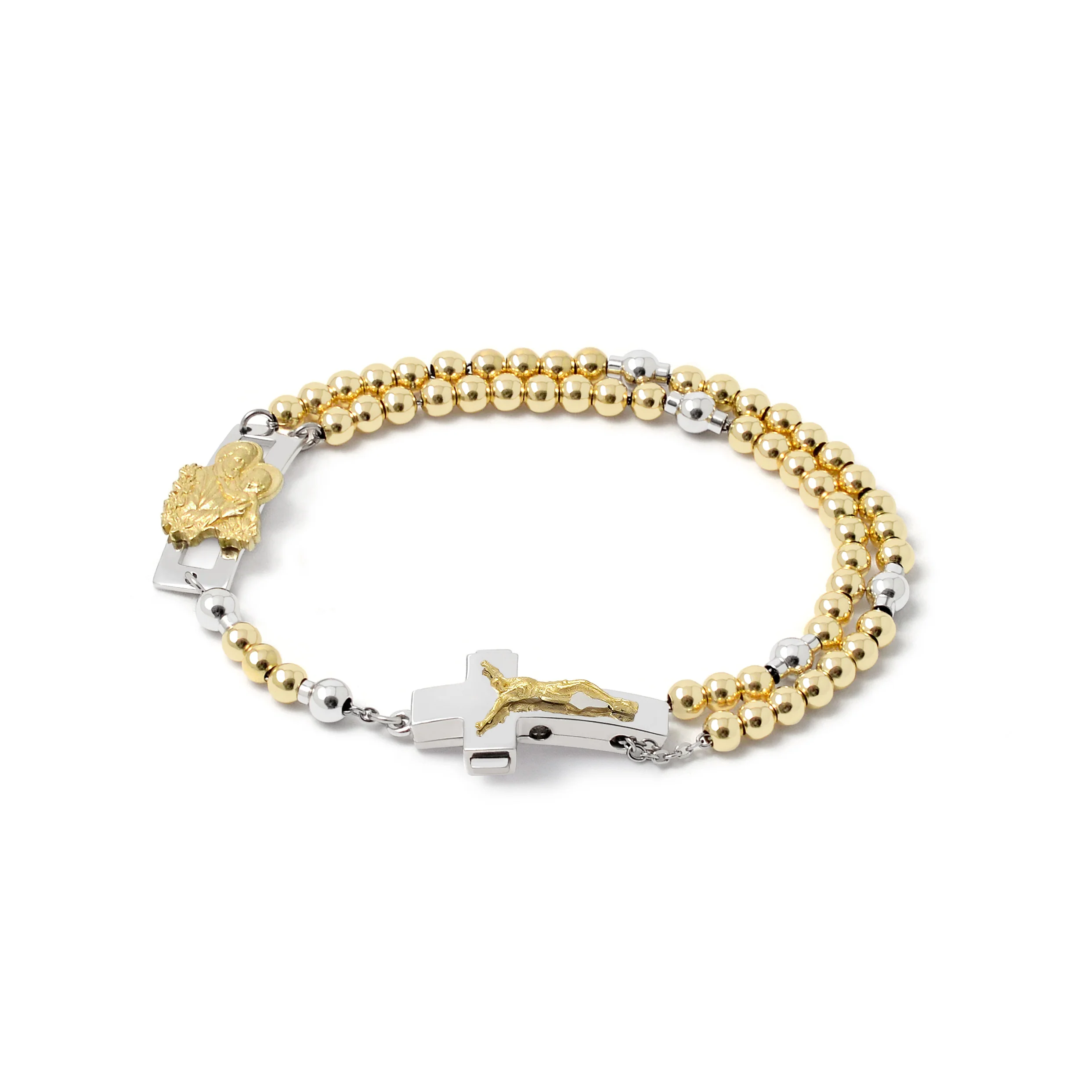 DEVOTIONAL ROSALET® - ROUND GOLD BEADS - Image 19