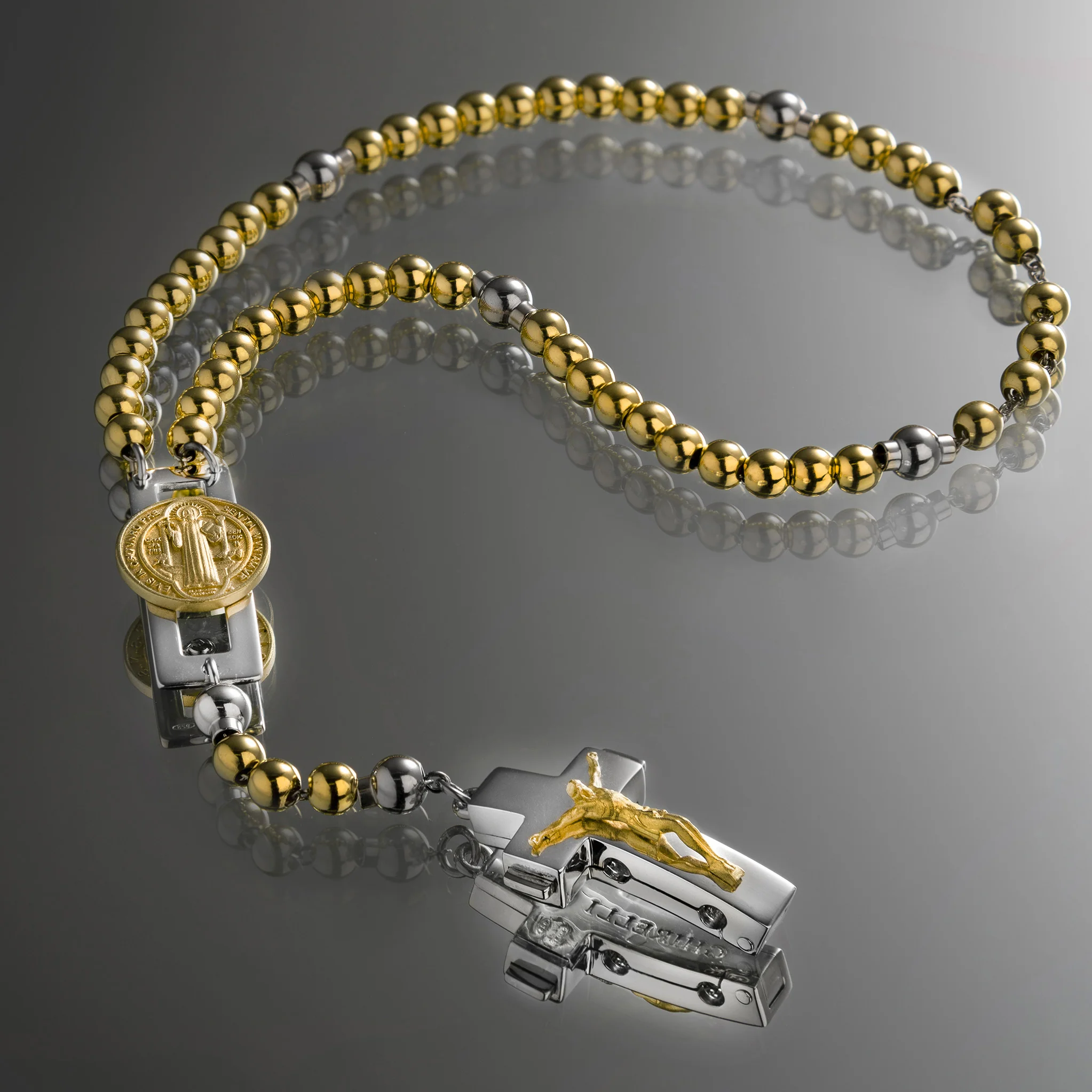 DEVOTIONAL ROSALET® - ROUND GOLD BEADS - Image 27