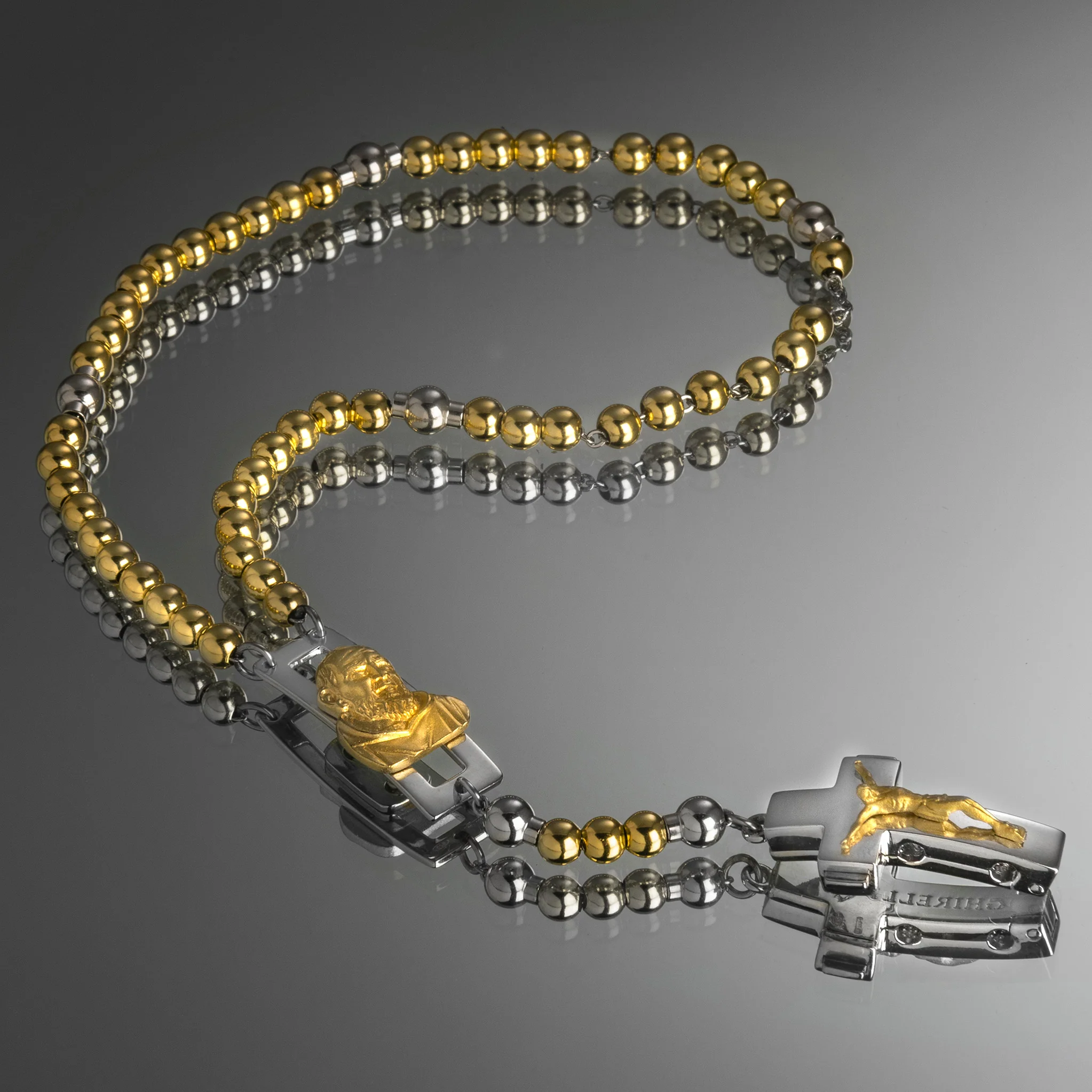DEVOTIONAL ROSALET® - ROUND GOLD BEADS - Image 32
