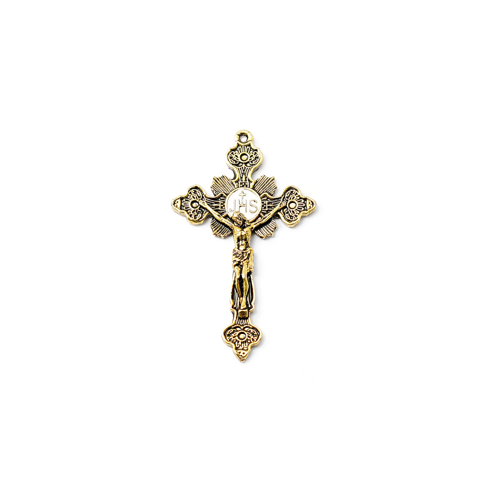 Fatima Crown of Roses Gold Rosary - Image 2