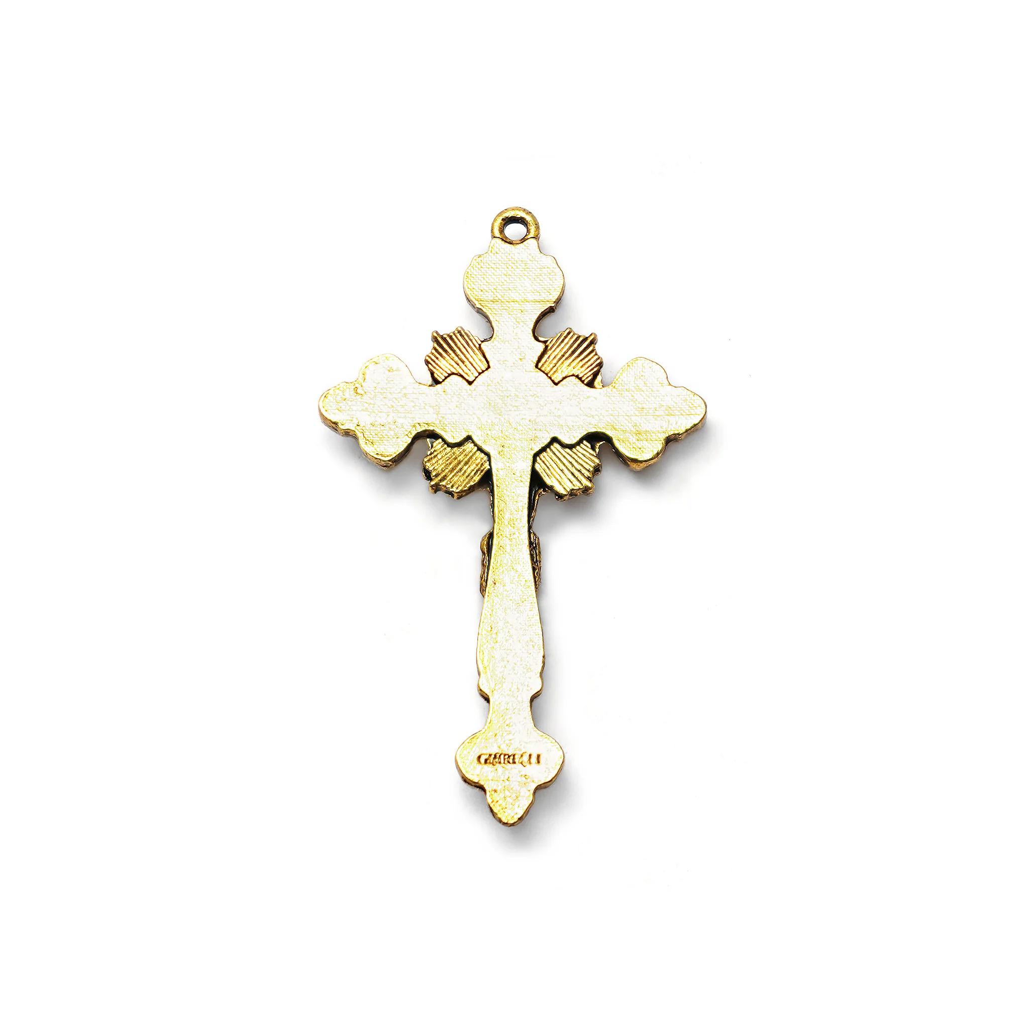 Holy Communion Eucharistic Rosary in Gold Plated - Image 3