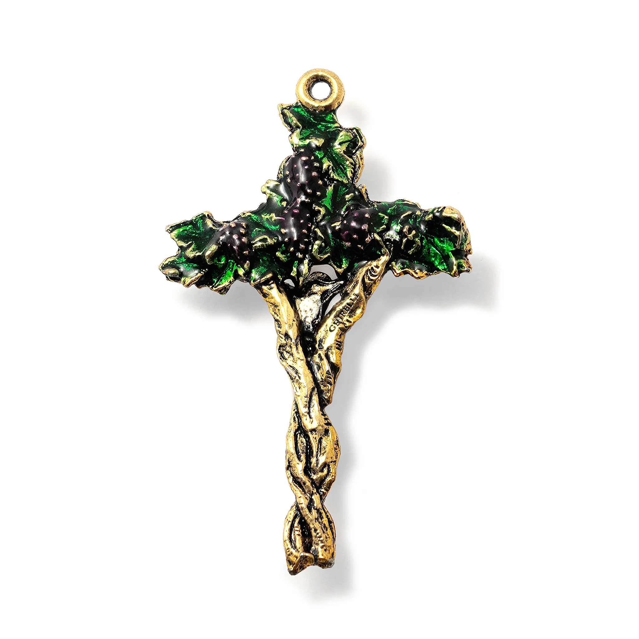 First Holy Communion Rosary | Vine & Branches Pearl & Gold - Image 3