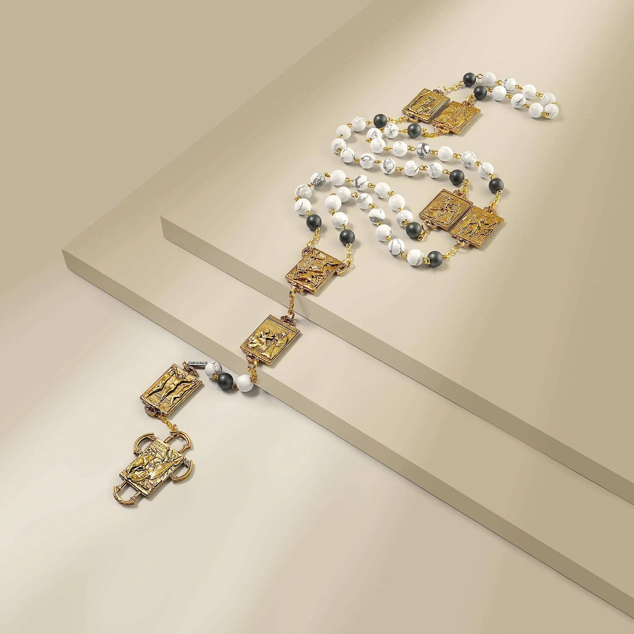 Holy Door Rosary – Ghirelli® Jubilee Edition with 16 Panel Meditations - Image 2