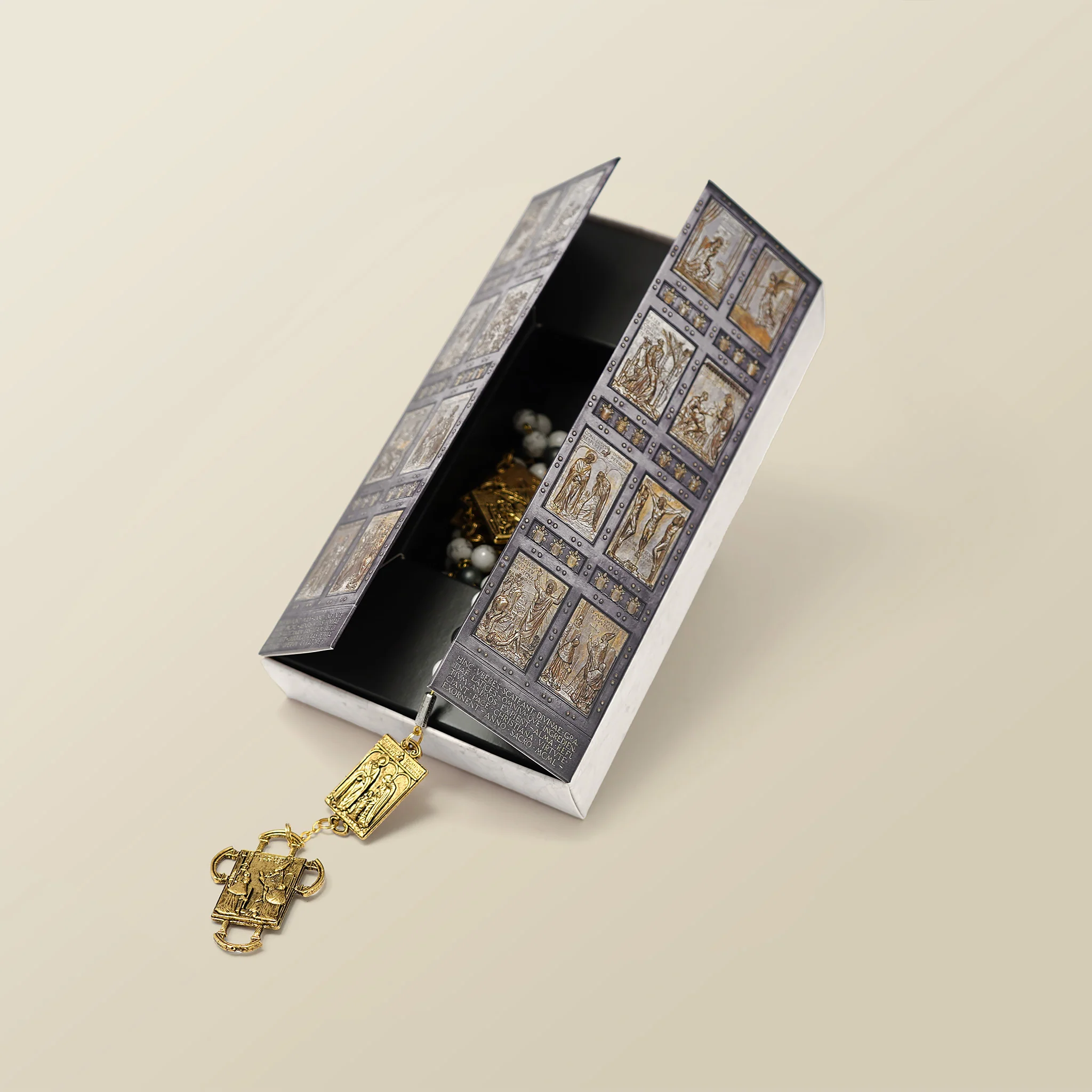 Holy Door Rosary – Ghirelli® Jubilee Edition with 16 Panel Meditations - Image 7
