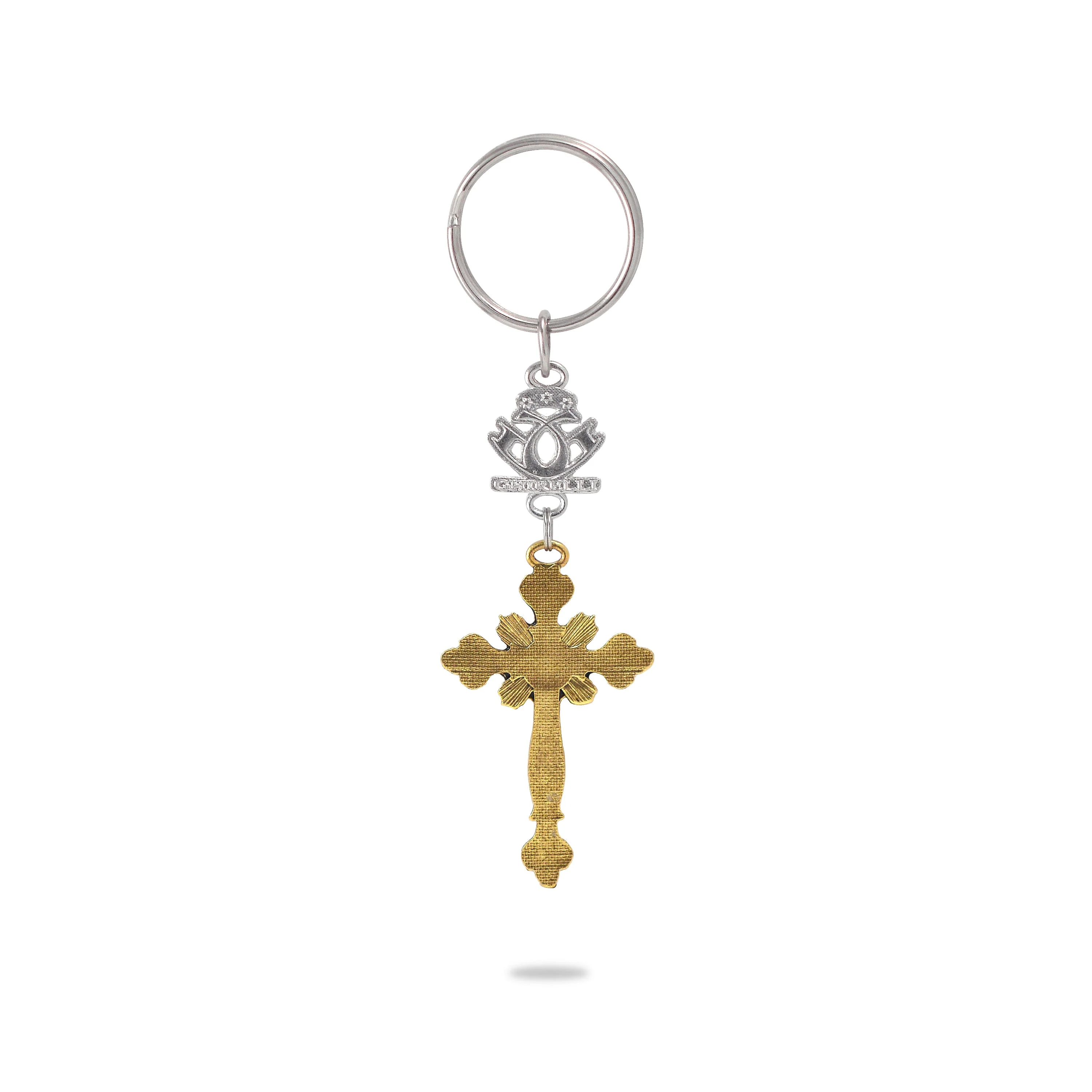 KEY CHAIN - EUCHARISTIC OSTENSORY CRUCIFIX - Image 2