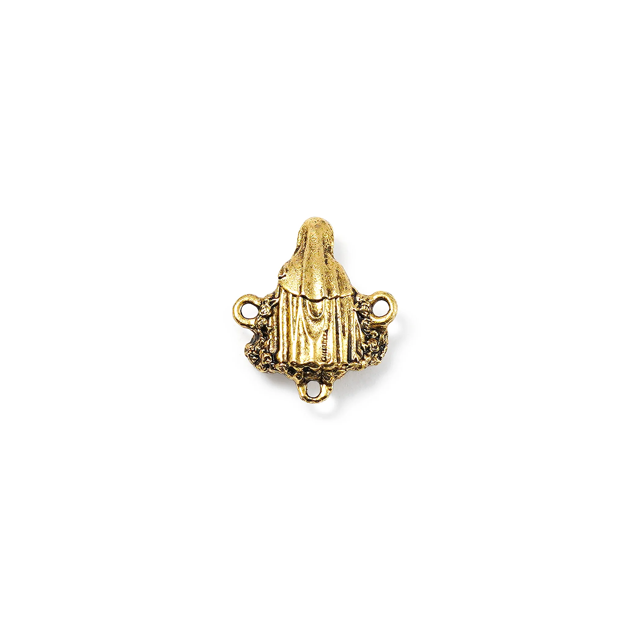 Madonna Rose Murano & Gold Rosary - Image 5