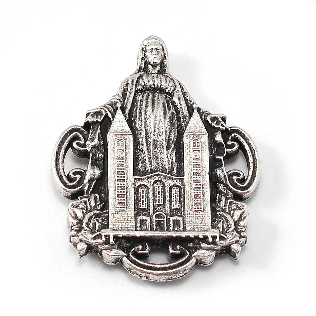 Medjugorje Queen of Peace Rosary, Aqua - Image 4