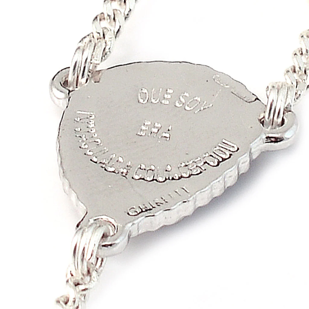 Precious Mother-of-Pearl & Sterling Silver Rosary - Image 5