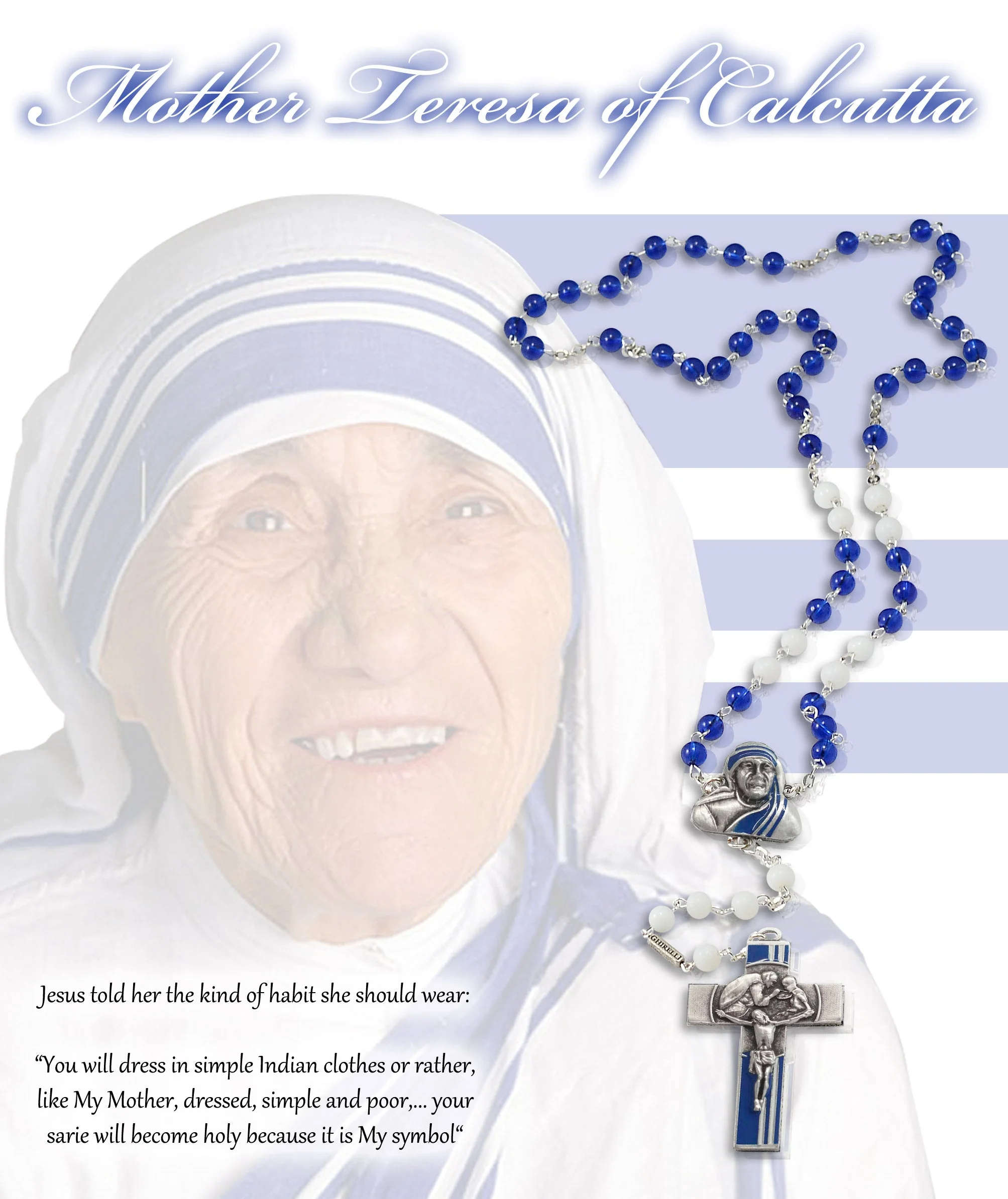 Saint Mother Teresa of Calcutta Rosary - Image 4