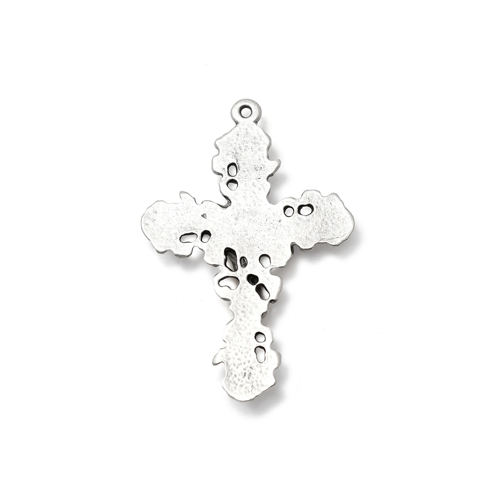 Our Lady of Fatima Rosary with Crystal, Blush - Image 3