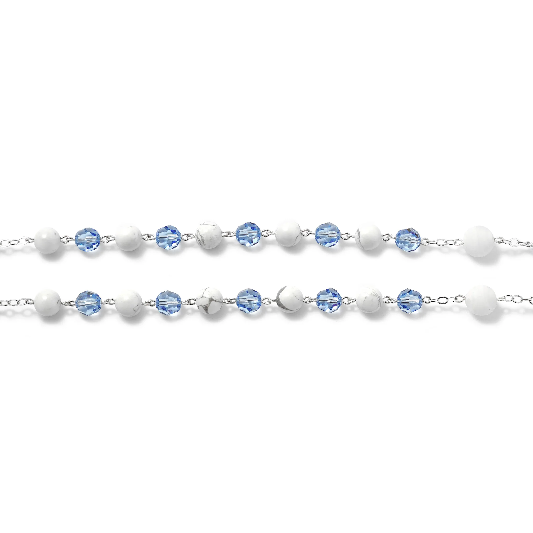 Our Lady of Fatima Rosary | Genuine Murano Beads & Crystal - Image 6