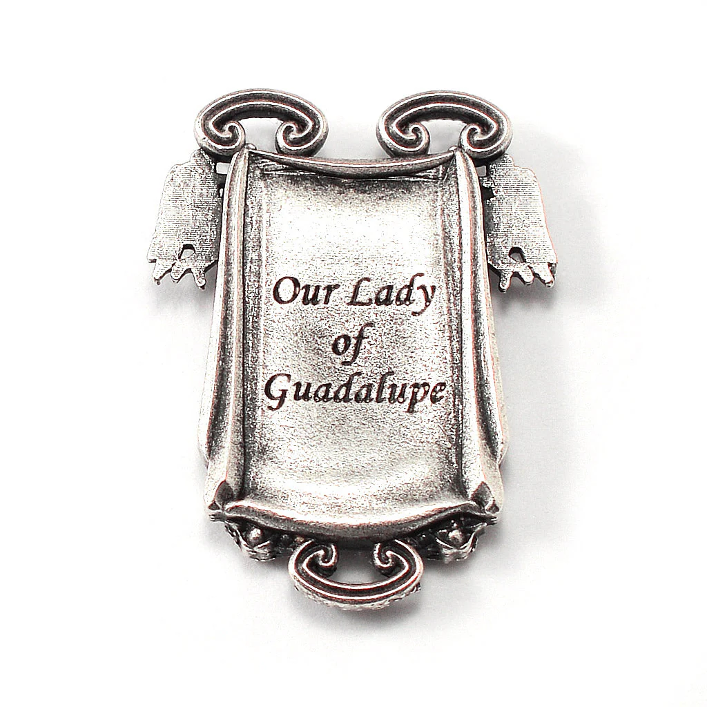 Our Lady of Guadalupe Rosary with Genuine Murano Glass - Image 5
