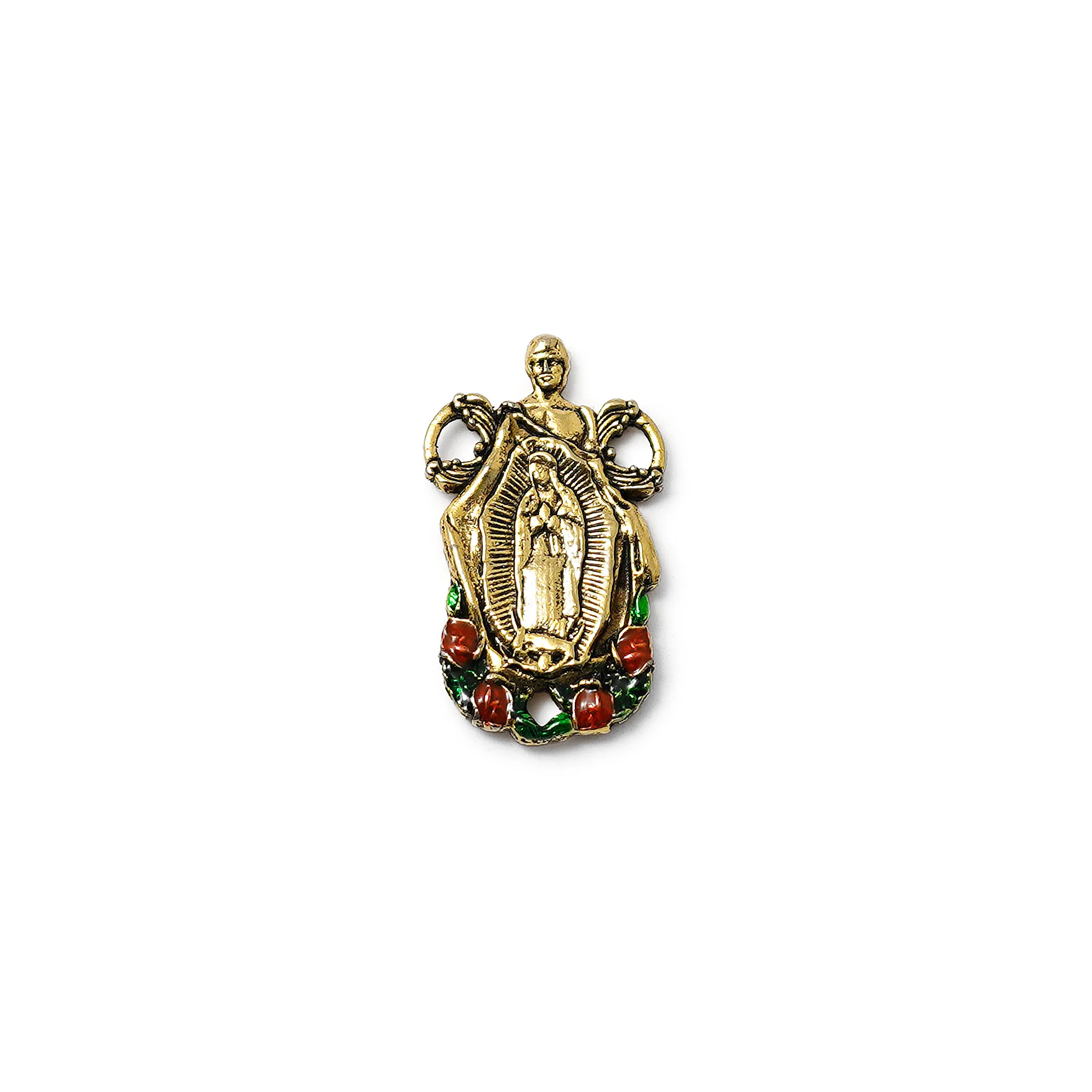 Our Lady of Guadalupe & Saint Juan Diego Rosary | With Murano Glass & Hematite - Image 4