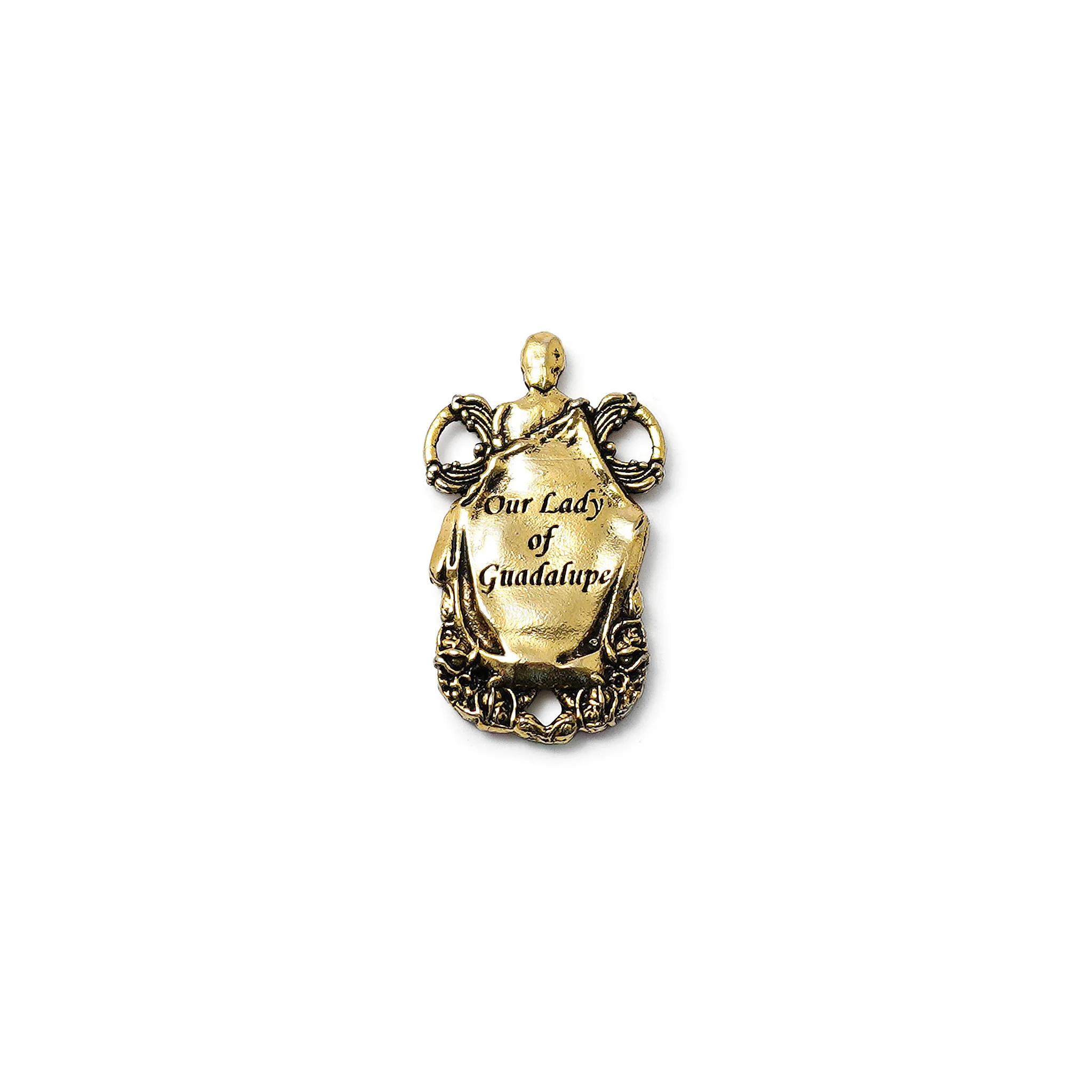 Our Lady of Guadalupe & Saint Juan Diego Rosary | With Murano Glass & Hematite - Image 5
