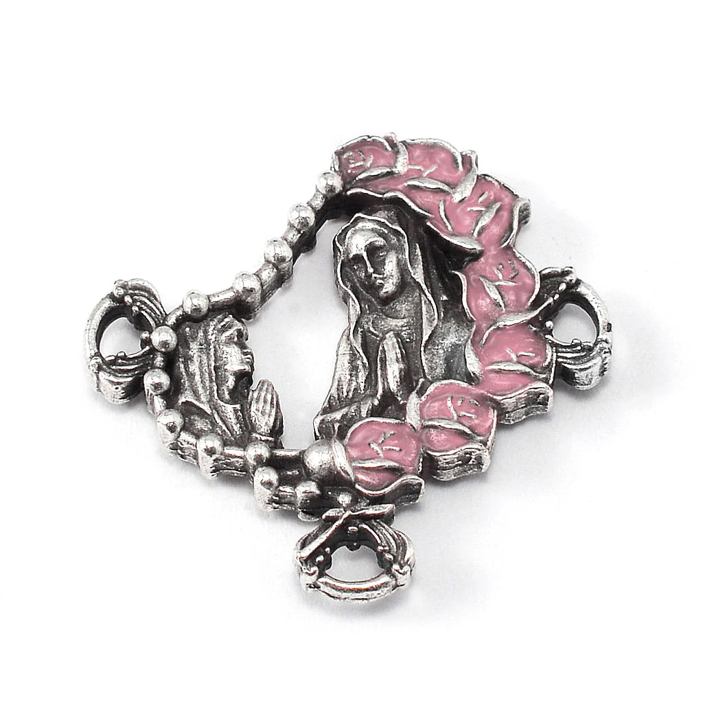 Our Lady of Lourdes Rosary with Lumen Beads - Image 4