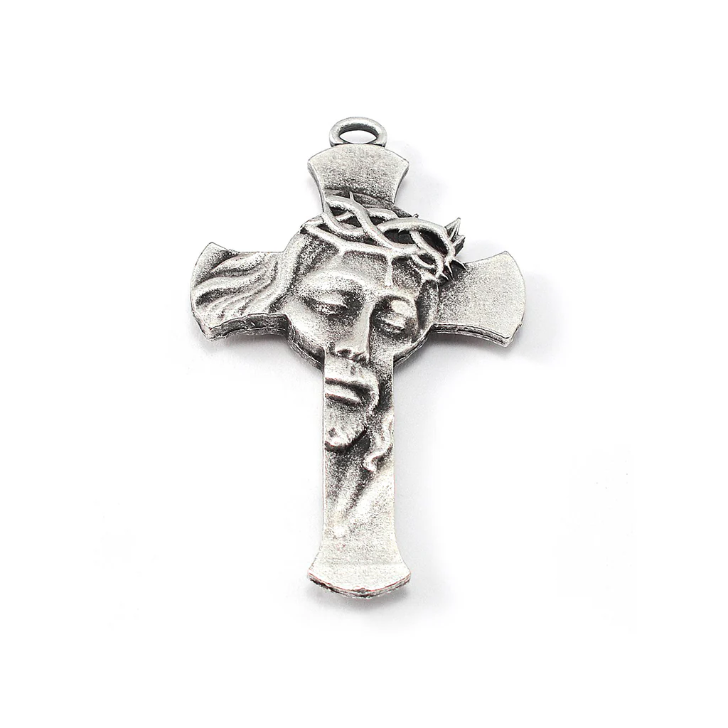 Rosaries for Men with Hematite & Olivewood Beads - Image 3