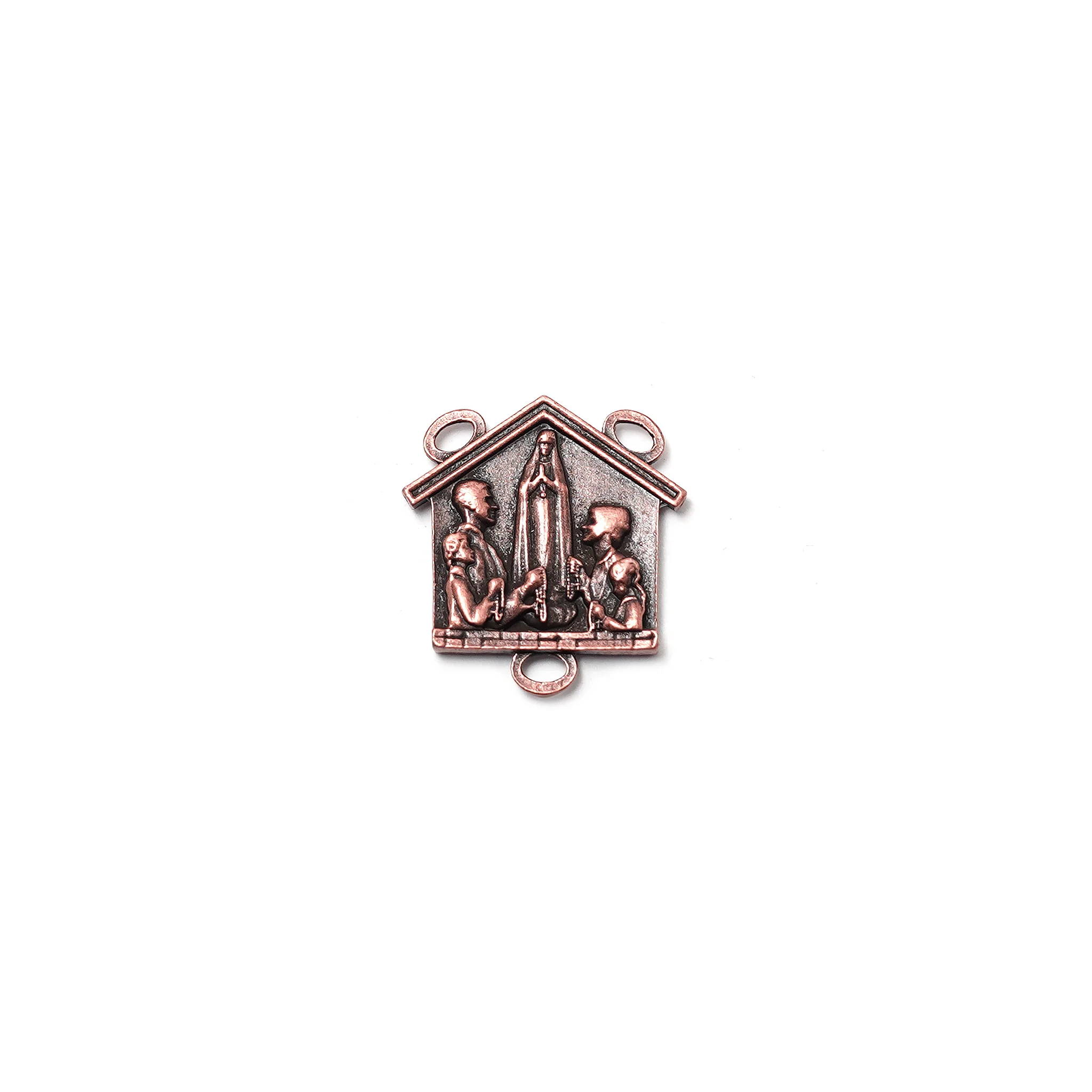 Rosaries for the Family with Aulite Turquoise beads & Copper - Image 4