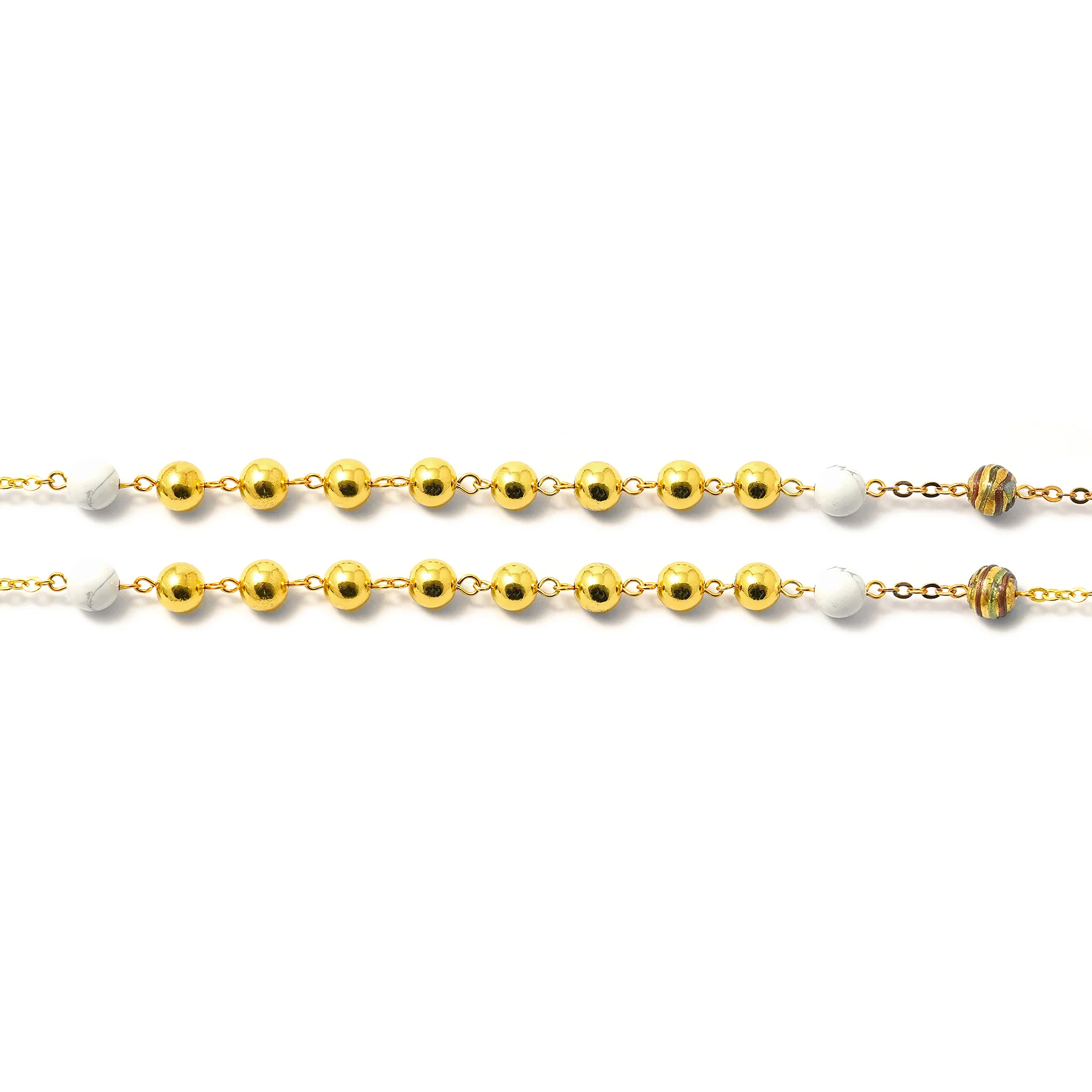 Rosaries for the Family with Aulite & hematite beads - Image 6