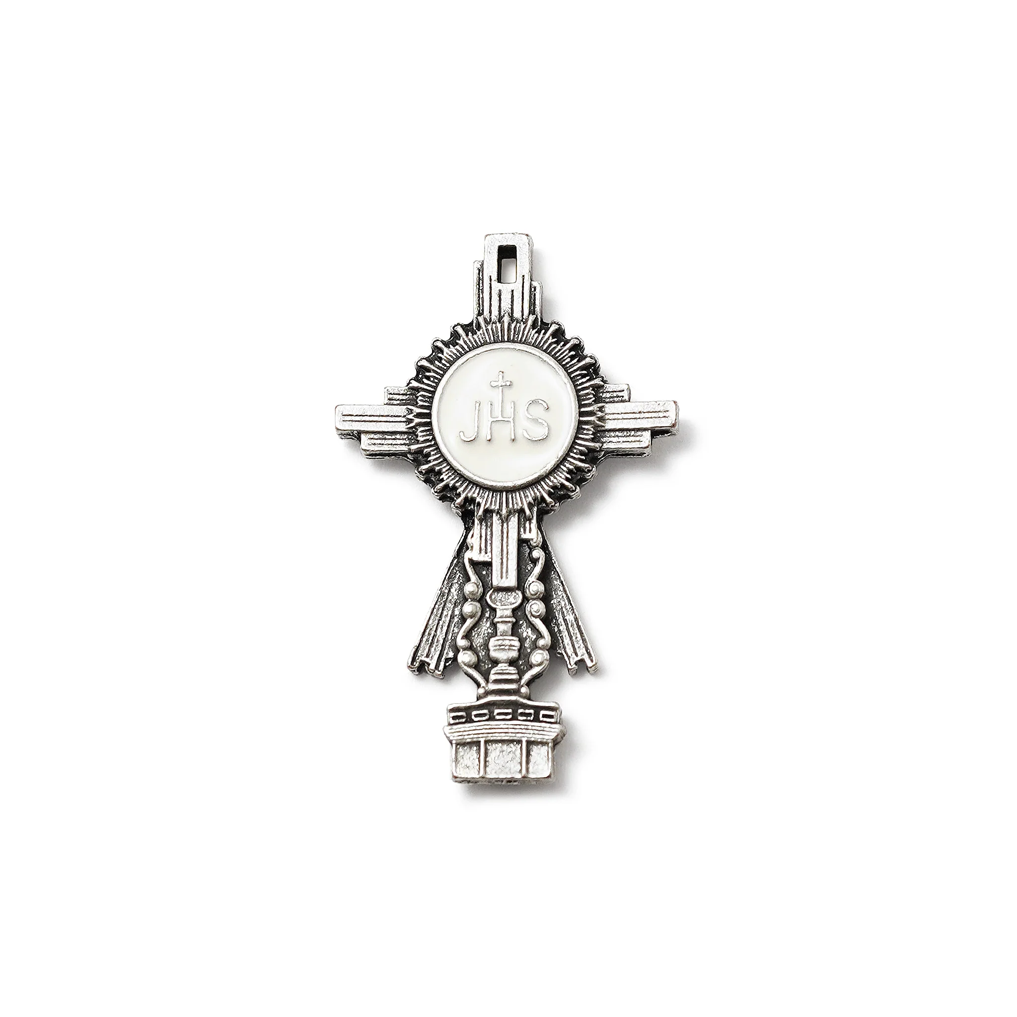 Saint Carlo Acutis Rosary | Crafted in Antique Silver - Image 4