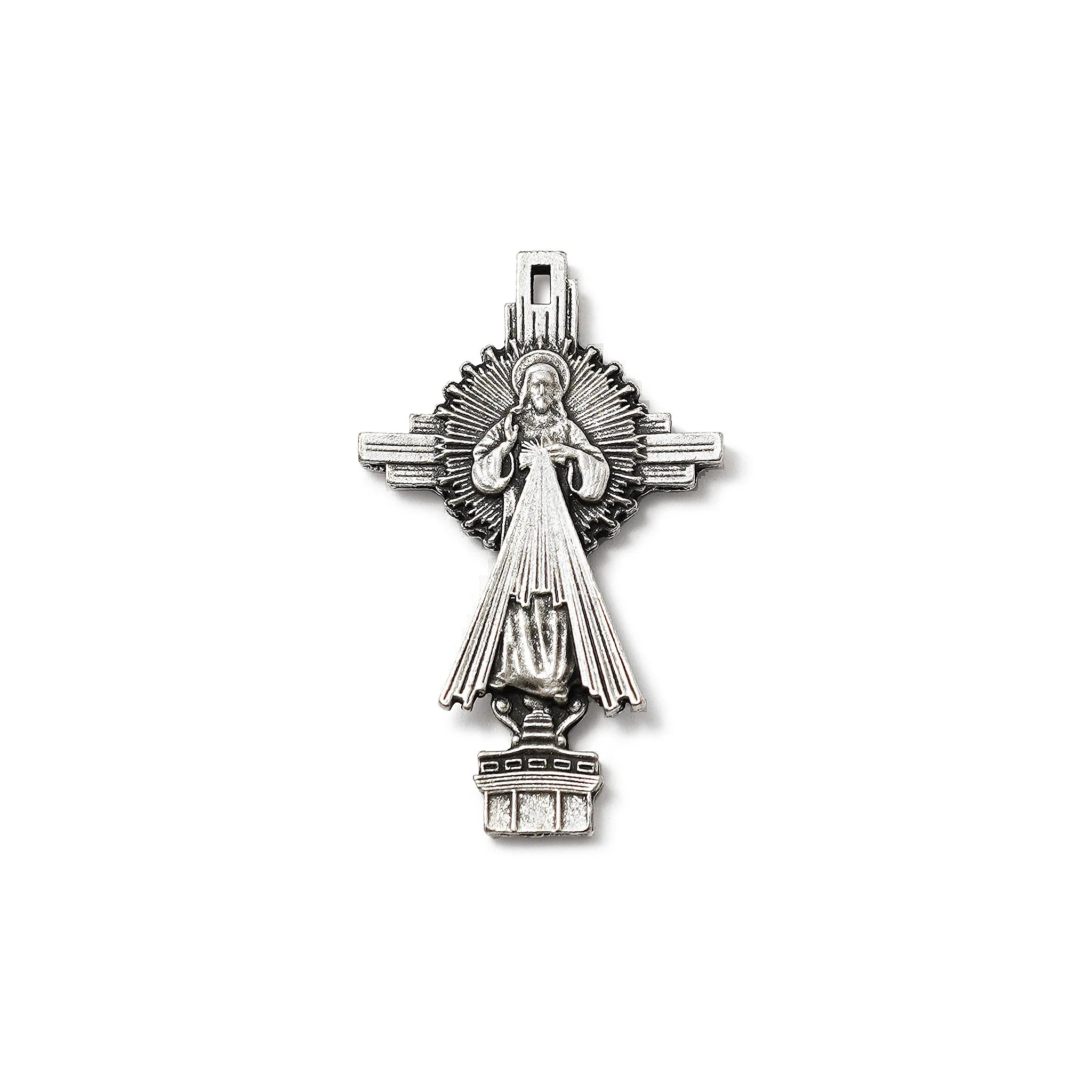 Saint Carlo Acutis Rosary | Crafted in Antique Silver - Image 5