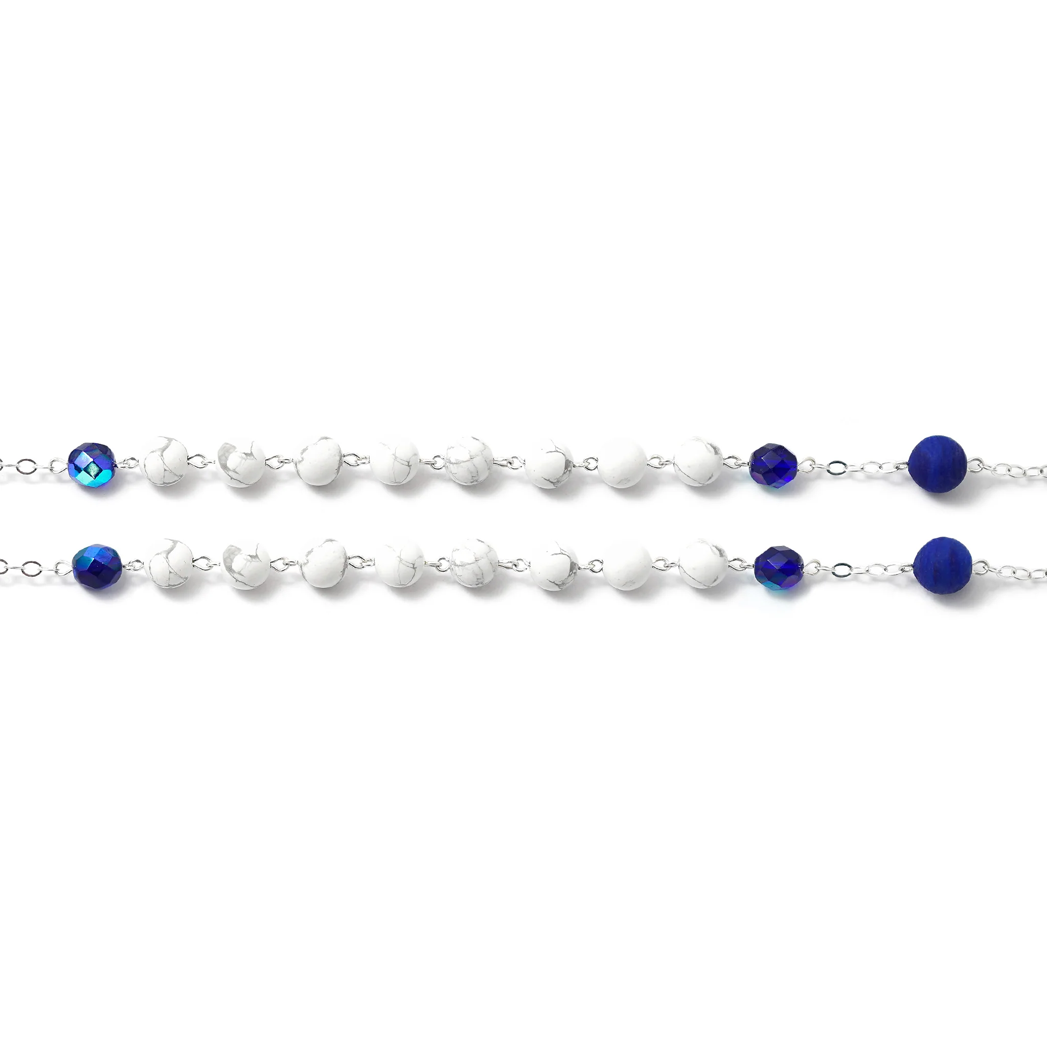 Saint Mother Teresa of Calcutta Rosary with Murano Glass - Image 6