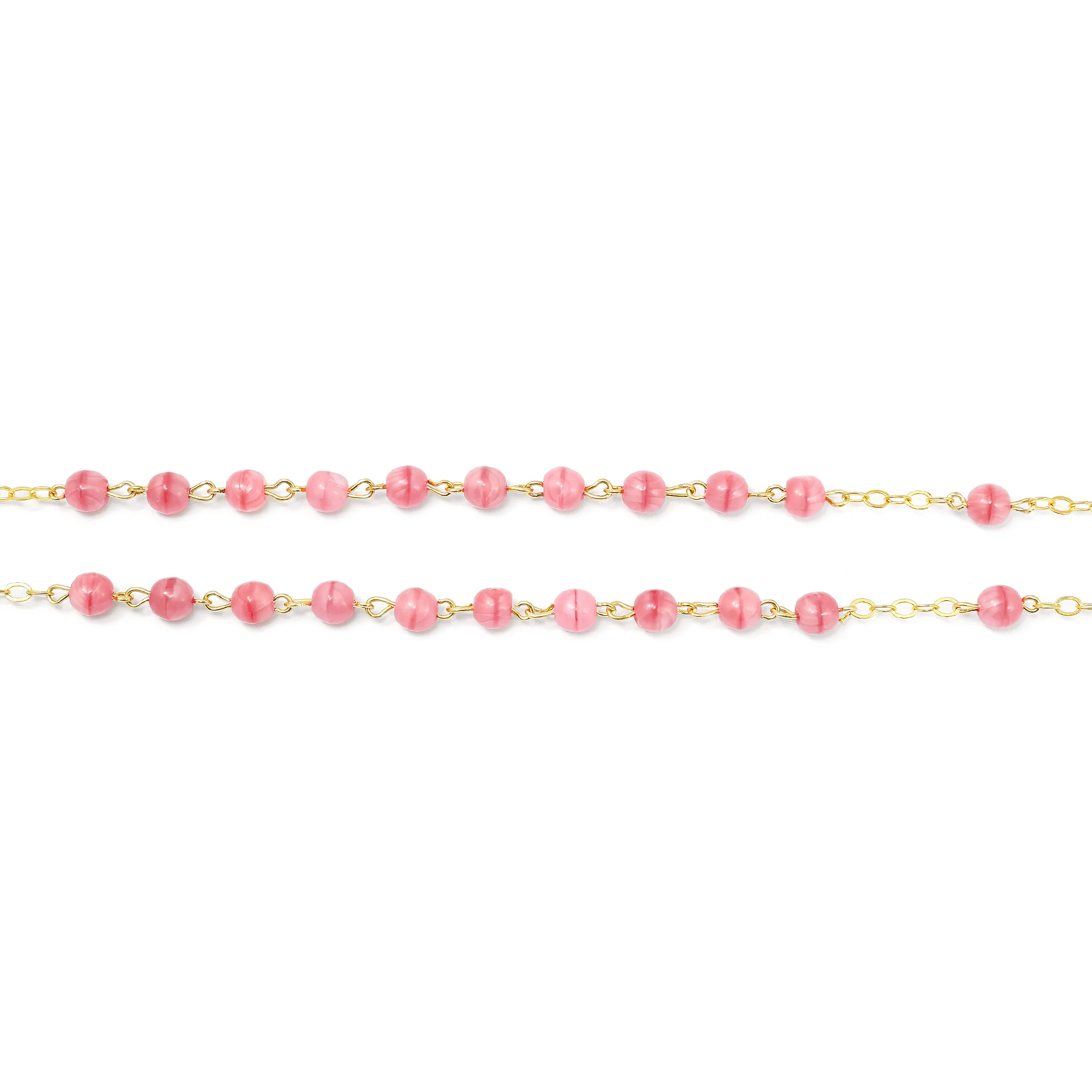 Saint Valentine Heart of Love Rosary, Pink - Image 8