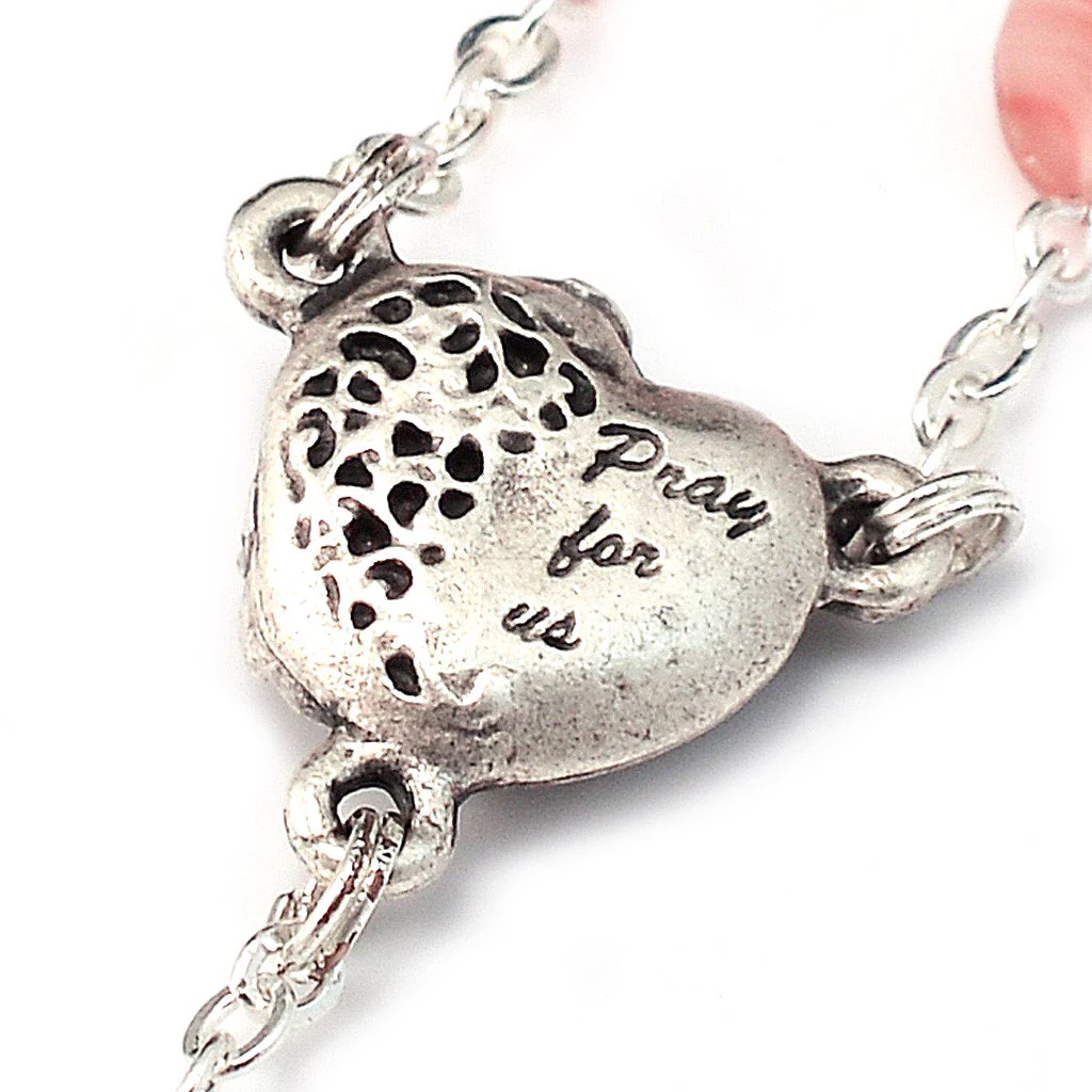 Saint Valentine Heart of Love Rosary - Image 3