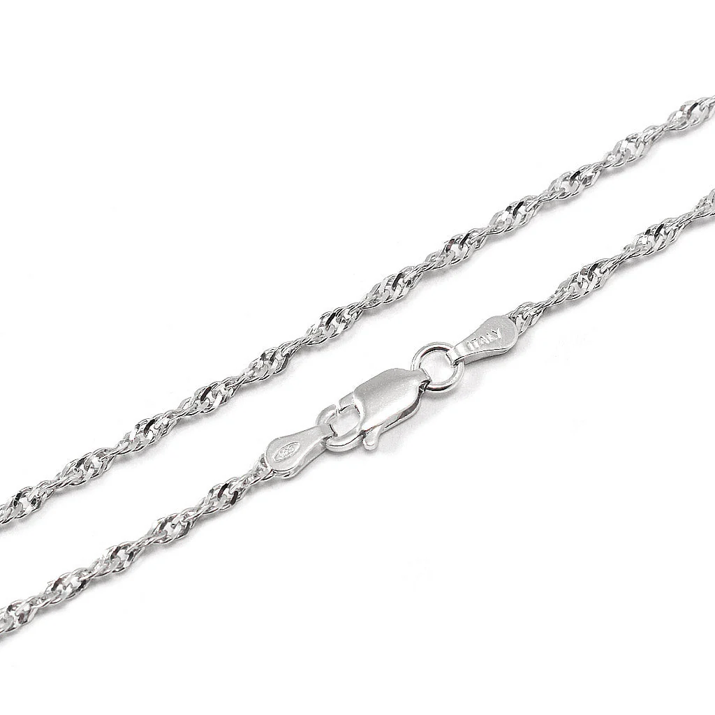 Aurora Borealis Crystal Cross Pendant with Sterling Silver - Image 5