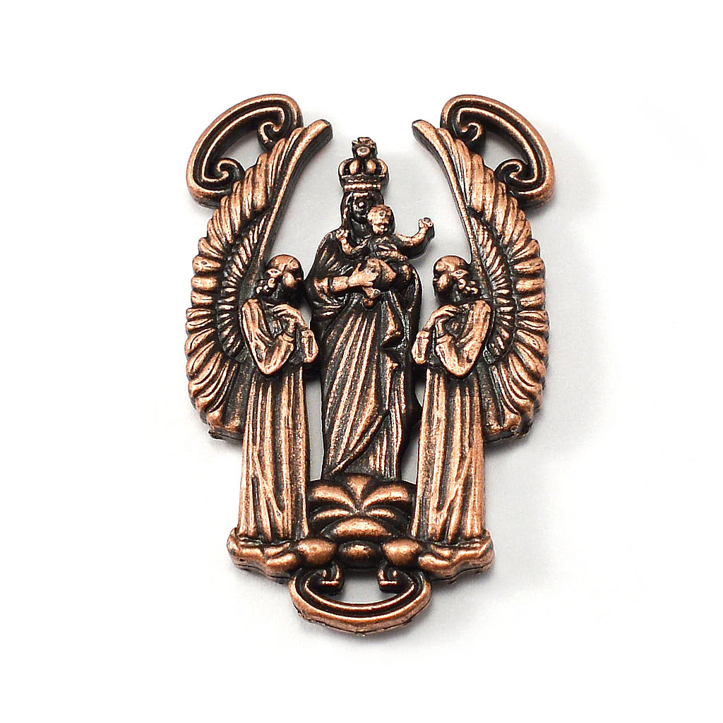 The Holy Angels Rosary in Antique Copper - Image 4