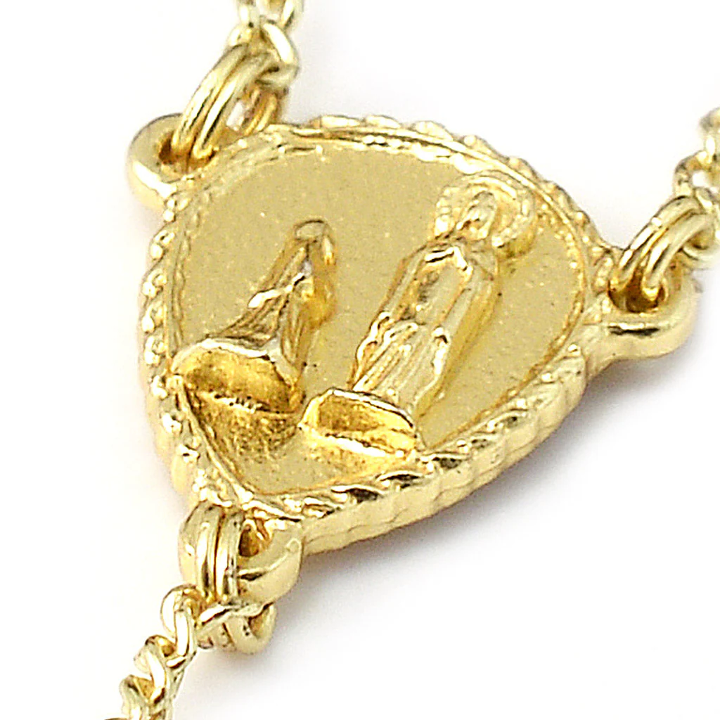 Precious Tiger's Eye & Gold Rosary - Image 4