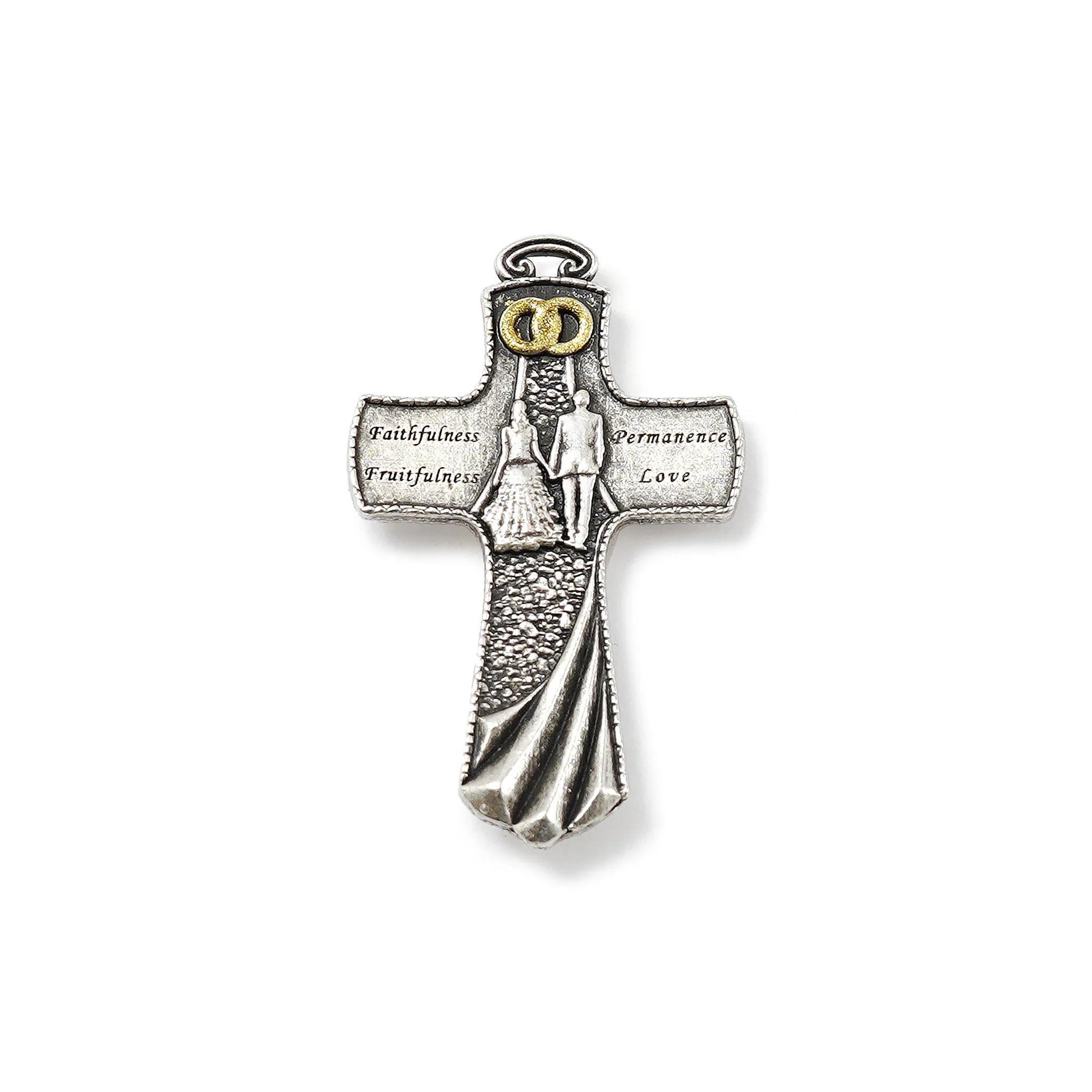 Wedding Rosary for the Bride with Crystal Elements - Image 3